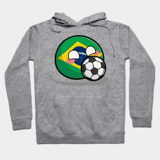 Brazil Football Polandball Hoodie